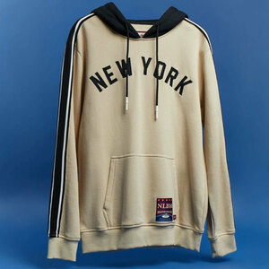  новый товар M за границей ограничение Reason NLBM Newyork Black Yankees Sweat Hoodieni Glo официальный New York черный yan Keith Parker 