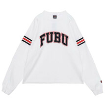 新品 L FUBU フブ Classic Arch Logo embroidery Tee Black 刺繍 アーチ ロゴ 長袖 Tシャツ_画像2