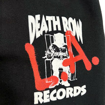 新品 M Death Row Records Russell Sweat Pants デスロウ レコード スウェット パンツ ラッセル ストリート ラップ オフィシャル HIP HOP_画像8