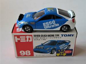 ★絶版トミカ　TOYOTA　CELICA　RACING　TYPE　◆トヨタ　セリカ　レーシングタイプ◆　新車シール　入手困難！