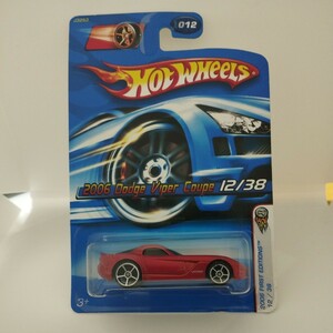 Hot Wheels　2006 Dodge Viper Coupe 2006 FIRST EDITIONS