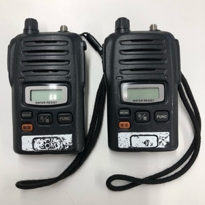 2台セット アイコム IC-UH35CTM トランシーバー 無線機 旧スプリアス 廃局済 免許局[7000]
