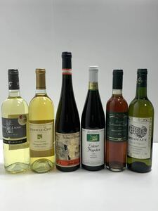 白ワイン6本セット　オーストリア, フランス, アメリカ, ドイツ オールドワイン