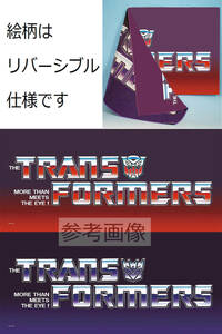 浪漫堂 2009年 トランスフォーマー マイクロファイバータオル リバーシブル TRANSFORMERS G1 ロゴ英語版 900mm×400mm 両面印刷/布ポスター