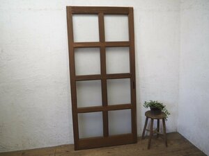 taM0469*(4)[H178cm×W83cm]* firmly considering . structure .. wooden glass door * fittings sliding door sash housing reform retro Vintage M pine 