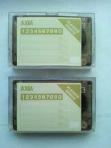 カセットテープ AXIA PS-I 46 x 2本 (TYPE I NORMAL POSITION)_画像2