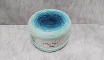 輸入　毛糸　hobbii　Sultan　スルタン　コットン100％　200g×1個　800ｍ　Aquamarine　アクアマリン　デンマーク　海外_画像2