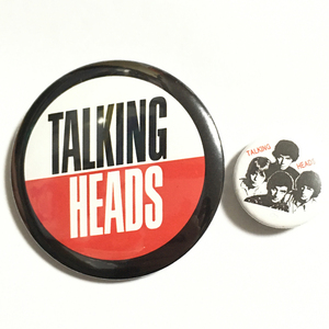 デカ缶バッジ 58mm 25mm Talking Heads トーキングヘッズ True Stories Power Pop パワーポップ Garage Punk ガレージパンク PUNK