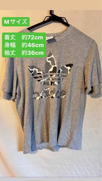 アディダスオリジナルス　メンズ カモフラージュ トレフォイル Tシャツ 