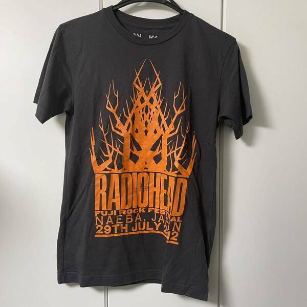 radiohead レディオヘッド　Tシャツ　S オレンジ