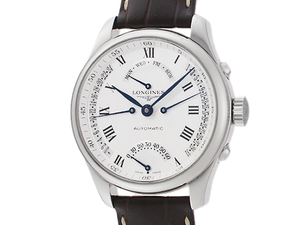  Longines master collection Retrograde L2.715.4.71.3 finish settled box * written guarantee attaching 