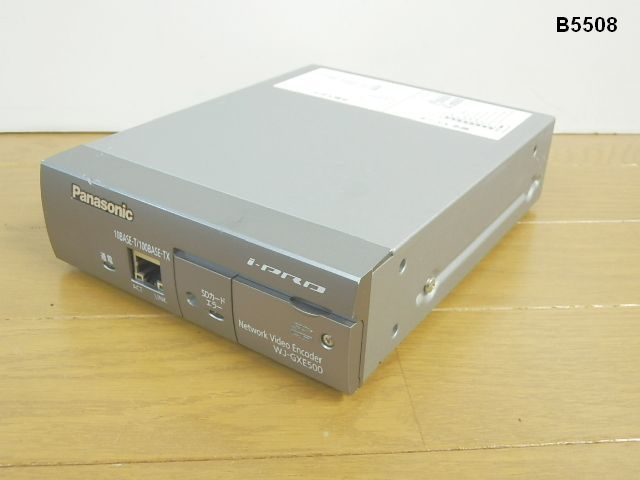 未使用 WJ-GXE100 Panasonic ネットワークビデオエンコーダー-