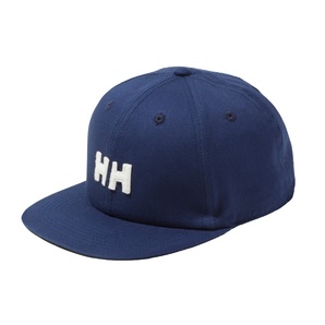★ヘリーハンセン 帽子 キャップ ツイル ロゴ キャップ コットン ネイビー フリー 57～59 サイズ調整可能 SS91953の画像1