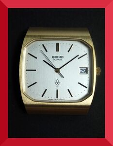 セイコー SEIKO クォーツ 3針 デイト 7832-5000 男性用 メンズ 腕時計 V616 稼働品