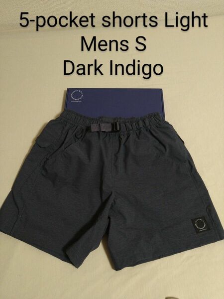 【新品】山と道 5 pocket shorts Light Mens S