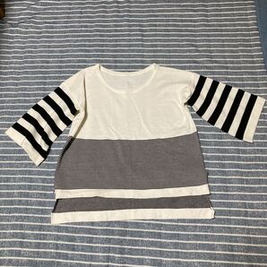 7部袖 トップス