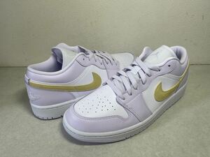 WMNS AIR JORDAN 1 LOW エア ジョーダン 1 ロー BARALY GRAPE US11.5 未使用 DC0774-501