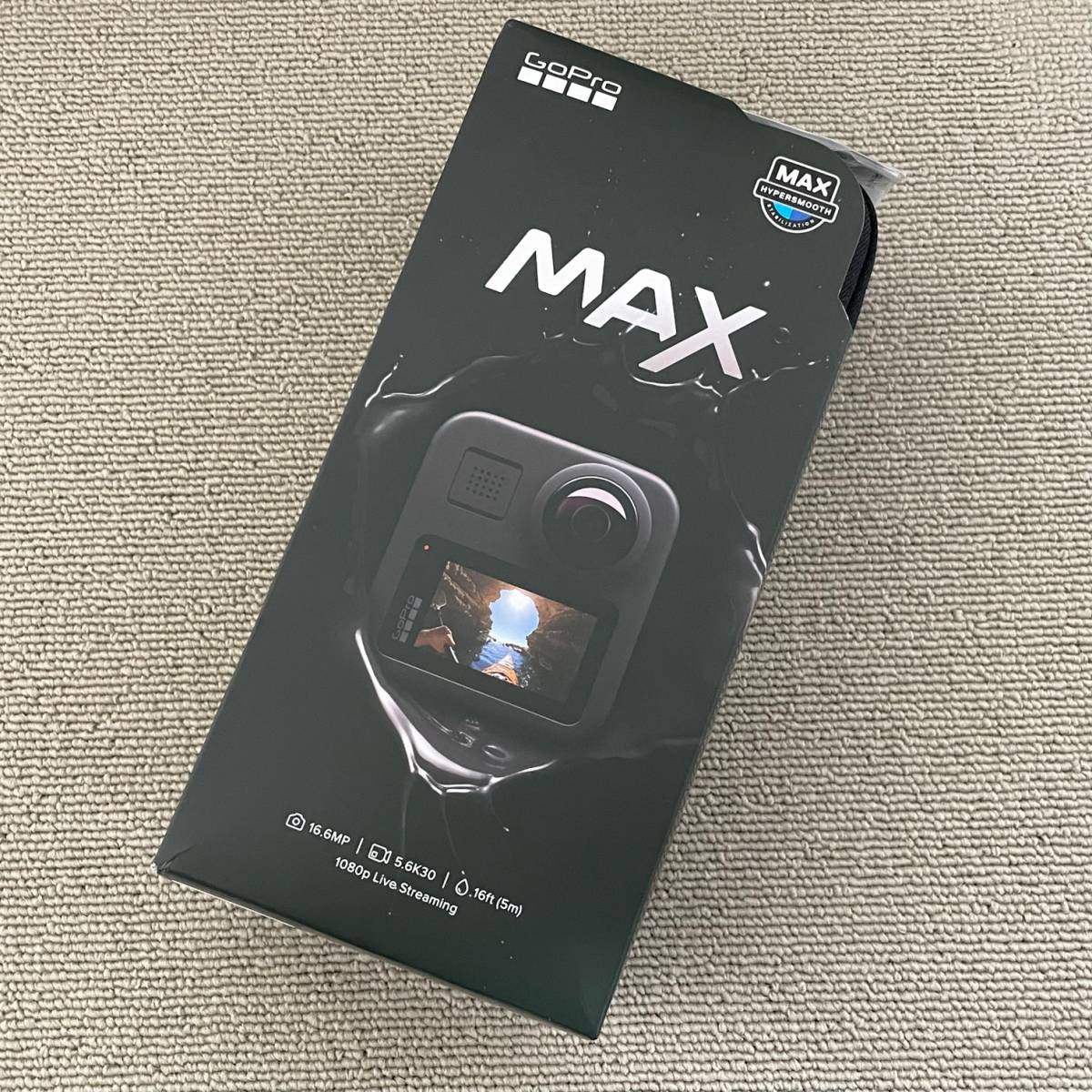 2023年最新】ヤフオク! -ゴープロmaxの中古品・新品・未使用品一覧