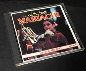 CD［マリアッチ ALL THE BEST MARIACHI～20 GREATEST FAVORITES］Canada