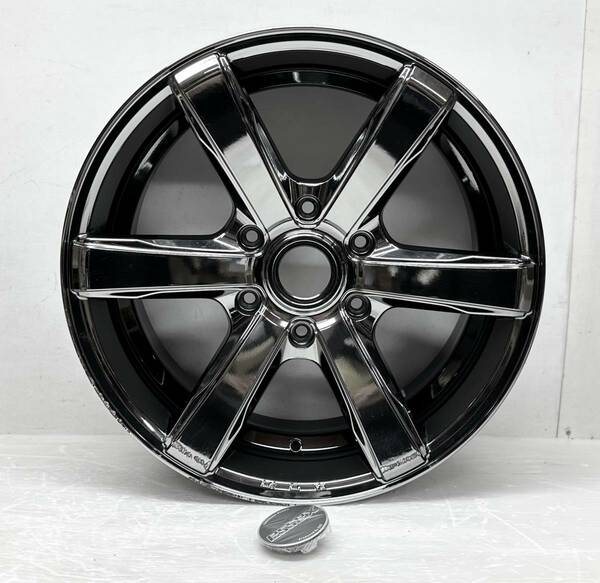 ★送料込 1本★即決 ESSEX EC-18 ハイエース 200系用 アルミ ホイール (SBC) 18×7.5J 6穴 139.7 +38 CRS エセックス メッキ 4453