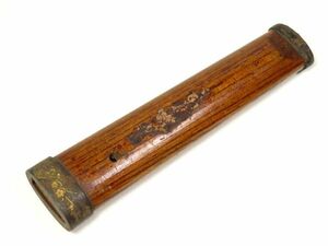 【5493】江戸～明治期　オリジナル　古い 刀装具　柄　縁頭　梅 （初品・買取品）