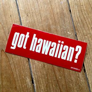GOT STICKERS 2枚 ステッカー サーフィン hawaiian waxの画像2