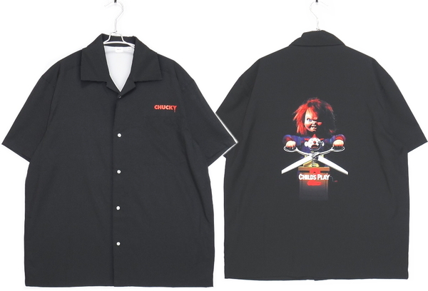 即決■★チャッキー Chucky★■オープンカラーシャツ：SIZE=4L