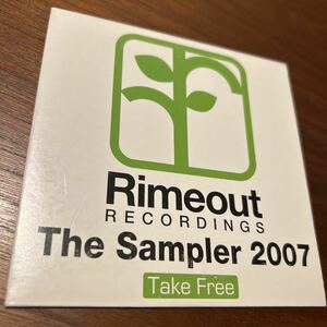 CDコンピレーション　rhyme out Record samplerTHE BEST