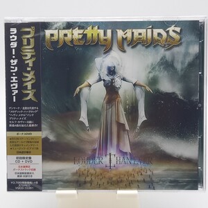 C-0765* нераспечатанный CD+DVD первый раз ограничение *pliti*meizlauda-* The n*eva- PRETTY MAIDS LOUDER THAN EVER VQCD-10361