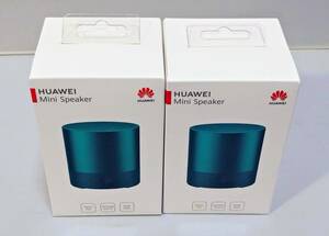 新品 2個セット HUAWEI Mini Speaker エメラルドグリーン 【日本正規代理店品】 Emerald Green(CM510) Bluetooth ワイヤレス スピーカー