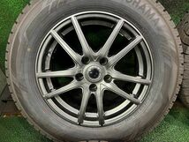 ヨコハマ　アイスガードIG60　215/65R16　アルミホイール付き　4本　6.5J　ET38/5H　114.3　21年製　イボあり　スタッドレス　アルファード_画像4