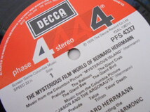 英DECCA PFS-4337 THE MYSTERIOUS FILM WORLD OF バーナード・ハーマン TAS LISTED 優秀録音盤 オリジナル盤_画像2