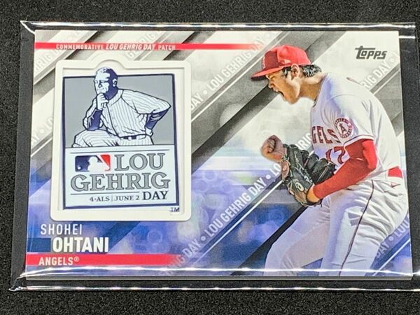 大谷翔平　2022 Topps ルー・ゲーリック　デイ　パッチカード　#SEP-SOH