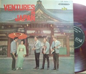 ３枚で送料無料【Liberty】The Ventures/Ventures In Japan (Red Vinyl)