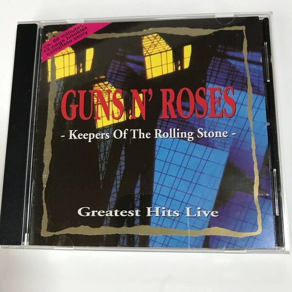 ◆Guns N' Roses《Keepers of the Rolling Stons Greatest Hits Live》CD