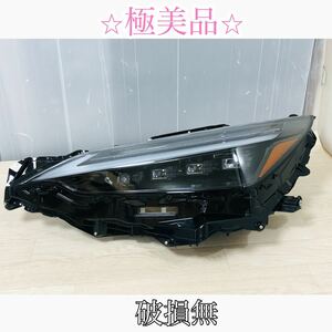 極美品・破損無　レクサス NX AAZH26 AAZH25 AAZA20 純正 左 LED ヘッド ライト ユニット KOITO 78-58 刻印 11 81185-78400 