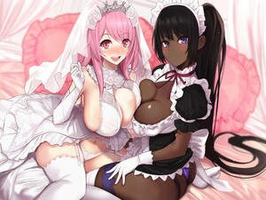 meido Chan Secret mouse pad play mat special version H76