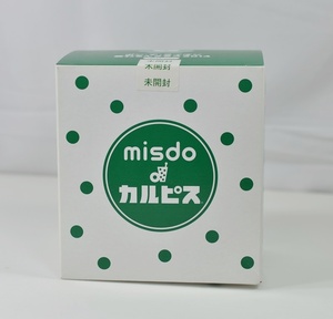 【新品未開封品】misdo&カルピス　変わるん　グラス＆マドラ　2014（グリーン）