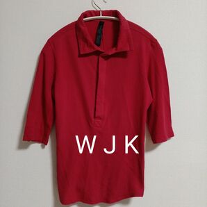 【即日発送】W J K 7分袖 ポロシャツメンズ