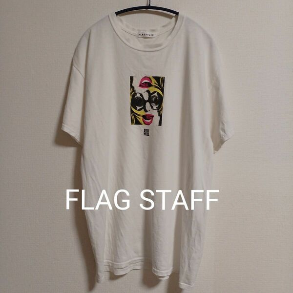 【即日発送】FLAG STAFF ボックスプリント半袖カットソー DELI HELL