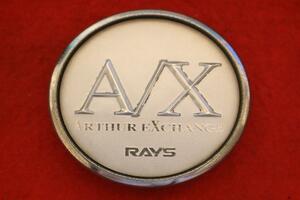 1枚RAYS AX 社外 中古 ホイール センターキャップ センターカバー エンブレム オーナメント cap