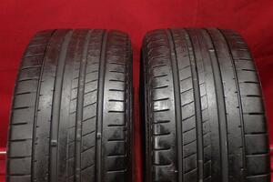 タイヤ2本 《 ヨコハマ 》 アドバン スポーツ V107 [ 235/35R20 92Y ]8.5分山★モデル3 ポルシェ718 n20