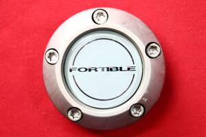 1枚 FORTIBLE 社外 中古 ホイール センターキャップ センターカバー エンブレム オーナメント cap