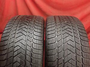 スタッドレス2本組《ピレリ》スコーピオンウィンター 295/45R20 8.5分山★ グランドチェロキー stati20