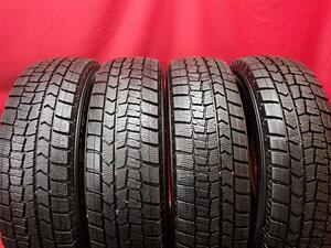 中古スタッドレス 165/70R14 81Q 4本セット ダンロップ ウィンター MAXX 02(WM02) 9分山 マーチ ヴィッツ パッソ スイフト アップ!