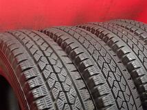 中古スタッドレス 155/80R14 88/86N 4本セット ブリヂストン ブリザック VL1 BRIDGESTONE BLIZZAK VL1 7分山 サクシード ファミリア バン_画像3