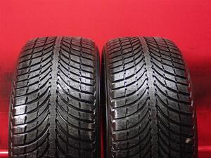 タイヤ2本 255/50R19 107V ミシュラン ラティチュード アルペン LA2 MICHELIN LATITUDE ALPIN LA2 9.5分山 X5 Mクラス トゥアレグ SQ5