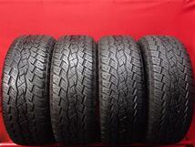 タイヤ4本 《 トーヨー 》 オープンカントリー A/T plus[ 265/60R18 110H ]8.5/8分山★ グラチェロ ランドクルーザープラド パジェロ n18_画像1