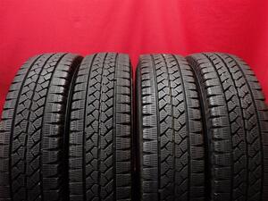 スタッドレス4本 165R14 8PR 4本セット ブリヂストン ブリザック VL1 BRIDGESTONE BLIZZAK VL1 8分山★stati14 アコード ギャラン AD