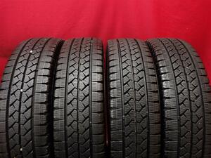 スタッドレス4本 165R13 6PR 4本セット ブリヂストン ブリザック VL1 BRIDGESTONE BLIZZAK VL1 8.5分山★stati13 プロボックス